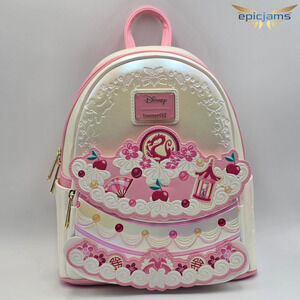 Loungefly Disney Mulan Cake Iridescent Mini Backpack New